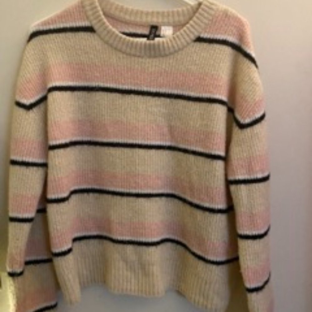 Stripped Knit Sweater